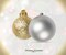 100 Shatterproof Christmas Ornament Balls - Christmas Ornaments For Christmas Tree Home Wedding Or Parties Decorative Ball (Sizes, 1.2" 1.6" & 2.4" ) (Gold & Silver)
